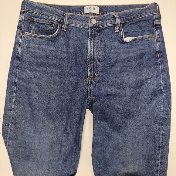 Agolde Mid Rise Straight - Picture 6 of 9